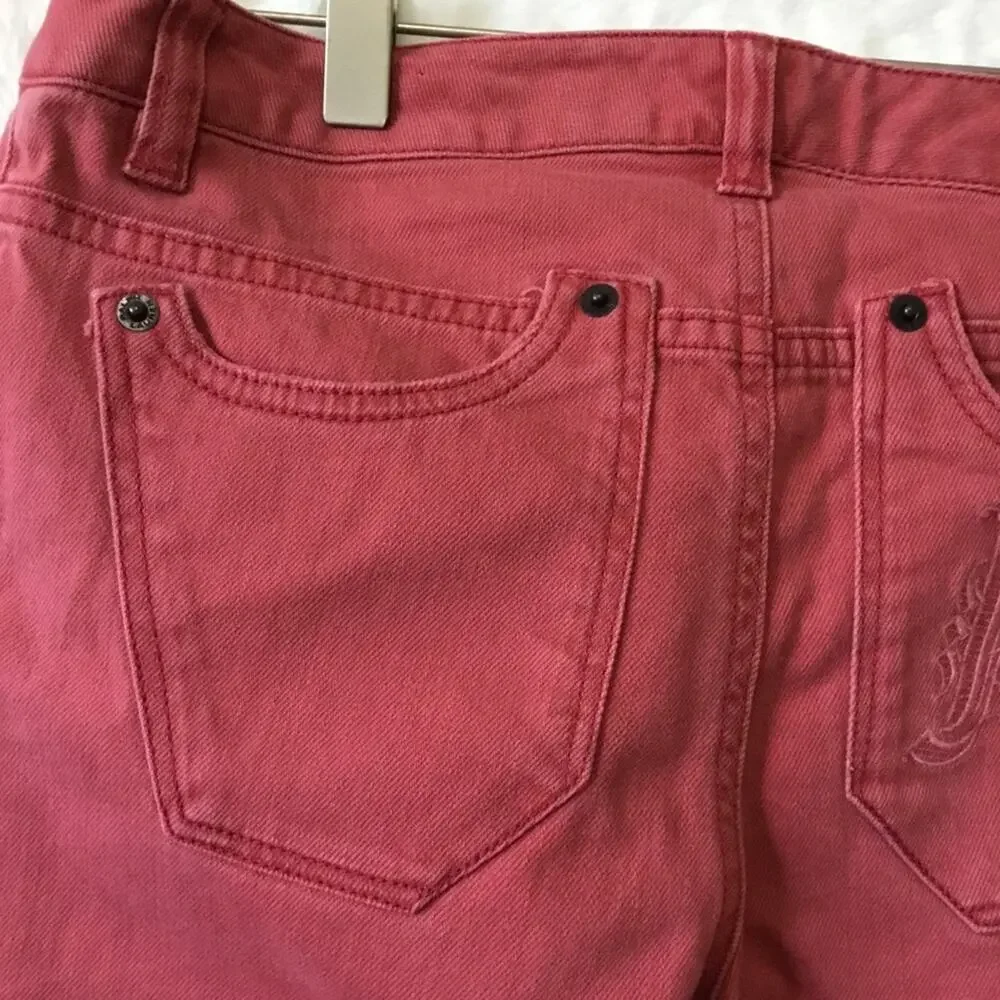 Ralph Lauren Girl Red-Orange Skinny Jeans